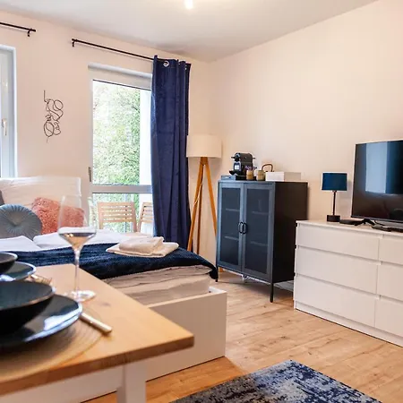 Nidusrooms: Charming Studio With Netflix Lejlighed *